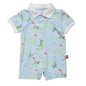 Magnetic Me A Putt Above Modal Short Sleeve Romper